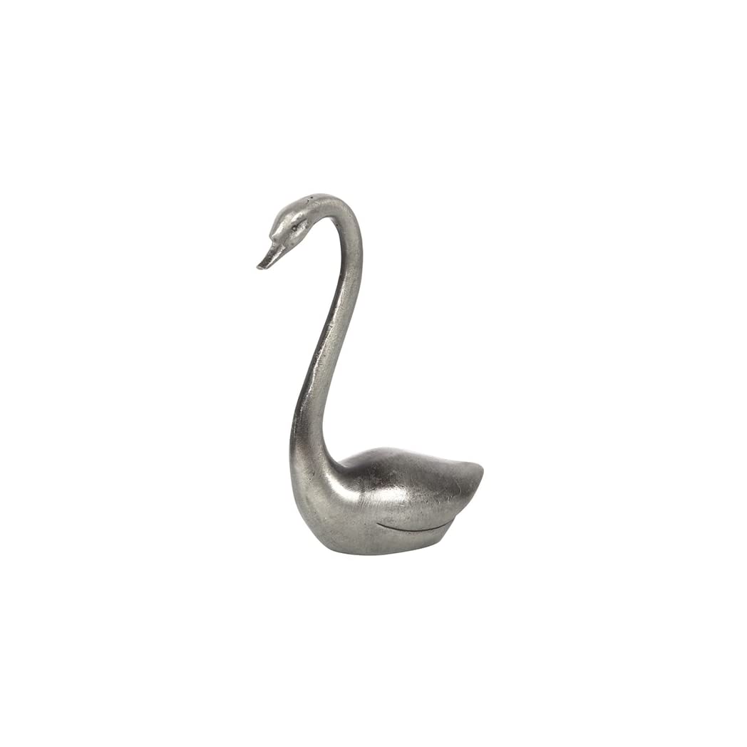 something different Metal Swan Ring Holder Decorative Figurines, View description, Multicolor, Unique, Multicoloured, Único