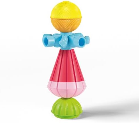 Miniatura 23 de Lalaboom 36 piezas de cuentas para bebé  Montessori educativo forma y color STEM juguete de construcción de 10 meses a 3 años - BL300, multicolor