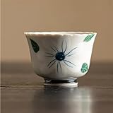 Juegos De Tazas De Té Juego Té Kung Fu Para El Hogar 50ml 2 Unid/set Taza Cerámica Ligera Lujo Camelia Pura Pintada A Mano Maestra Individual Femenina Juego De Té De La Tarde