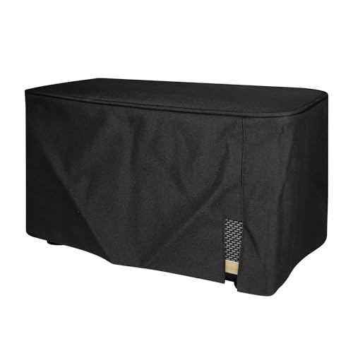 kwmobile Schutzhülle kompatibel mit Marshall Acton II Wireless/Acton 2 Hülle - Staubhülle für Mini Lautsprecher - Speaker Cover in Schwarz