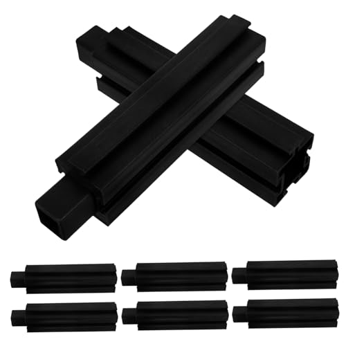 VICASKY 8pièces Jardinière Surélevés Plastique Accessoires De Support pour Balcon Et Terrasse Montage Facile sans Outils