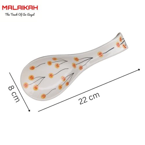 Image of Malaikah Ceramic Spoon Rest Balloon Pack of 2 for Home, Kitchen, Dining, Kitchen Decor & Gifting