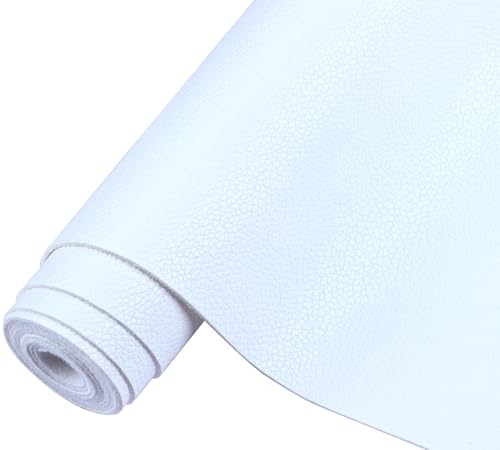GLOREIEY 1Roll Faux Leather Sheets Fabric 12