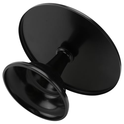 BESPORTBLE Supporto per Torta Nero 25 CM Vassoio per Cupcake e Dessert Alzatina Compatta per Esposizione Dolci e Frutta per Feste e Matrimoni