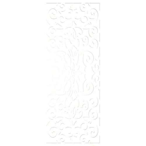 Image of Buel Decorative Pierced Fretwork Wood Wall Panels, 29 3 /8 inchW x 74 3 /8 inchH x 3 /8 inchT, Birch
