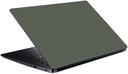Skin Adesiva Película Verde Militar Jateado P/Tampa Notebook - De...