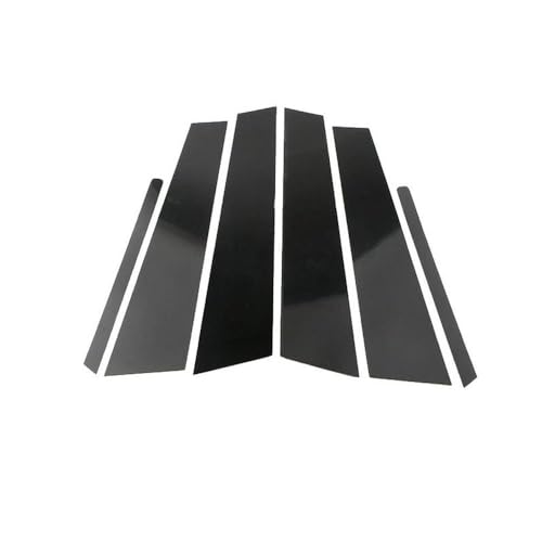 Molduras para pilares BC de coche KIA Optima K5 2011-2015 pegatinas negro brillante