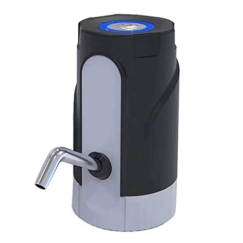 NuSense New Generation Automatic Water Dispenser USB Rechargeable Bottle Drinking Water Radio Drinking Water Pump. (Black)