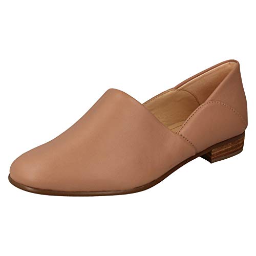 Image of Clarks Women Nude Leather Fashion