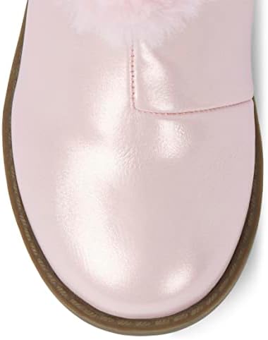 Gymboree,and Toddler Faux Leather Booties,Light Pink,3 | Image 4