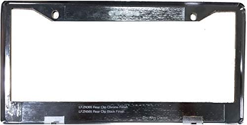 VictoryStore License Plate Frame - Chrome Finish, 6x12 Inch, 'Let's Go Brandon' Design - View #7