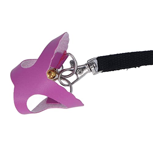 Image of Hamster Harness and Leash Set, Comfortable Harness Hamster Leash Guinea Pig Harness Sturdy Artificial Leather with Bells for Guinea Pigs()