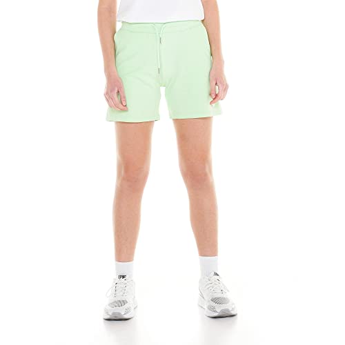 Short basique pour femme LEONE Green Ash en taille M pour un style épuré