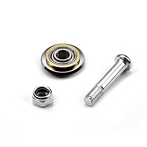 Yufutol Tile Cutting Wheels 2Pcs 22×6×6Mm Tungsten Carbide Ceramic Tile Cutter Tools Replacement Scoring Wheel With Ball Bearings For Manual Tile Cutting Machine,With Bolt And Lock Nut #TOP4