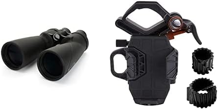 Celestron 71454 Echelon 20x70 Binoculars (Black) with Universal Smartphone Adapter