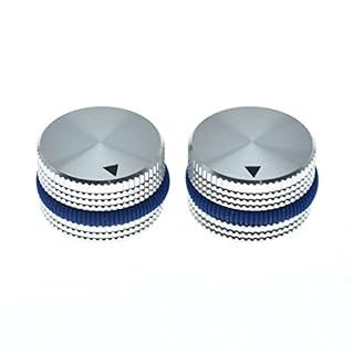 Lot de 4 boutons de potentiomètre universels en aluminium avec indicateur pour guitare, basse, pédale d’effet, amplis et… - Les Beatles, Paul McCartney, John Lennon, RIngo Starr, George Harrison Lot de 4 boutons de potentiomètre universels en aluminium avec indicateur pour guitare, basse, pédale d'effet, amplis et… – Image 3