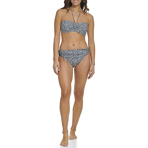 Haut de bikini bandeau Tommy Hilfiger maillot de bain femme bleu