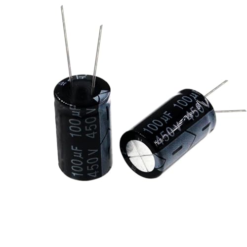 Condensateurs électrolytiques 450V 100uF en aluminium radiaux 18x30mm pour alimentation TV
