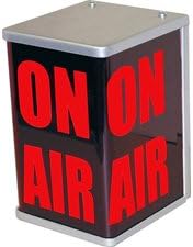 Triple Sided On-Air Studio Warning Light 24V with LED Strip-by-Sandies