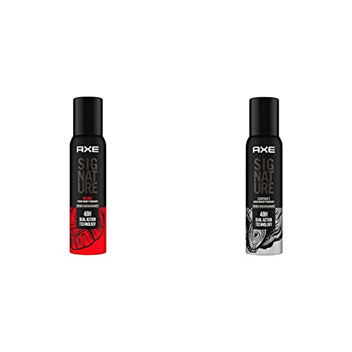 Image of AXE Signature Body Perfume, Intense, 154ml And AXE Signature Body Perfume, Corporate, 154ml