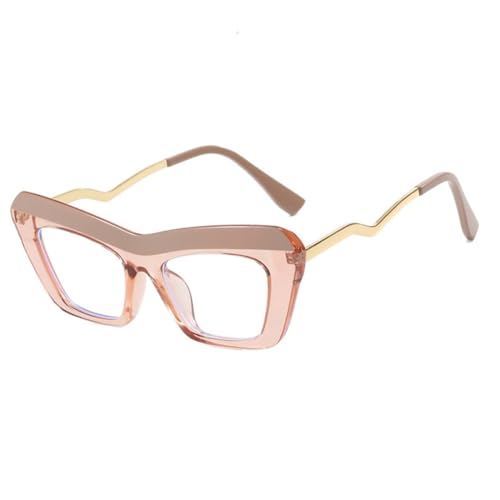 Gafas de moda femenina para el día a día con diseño retro de leopardo