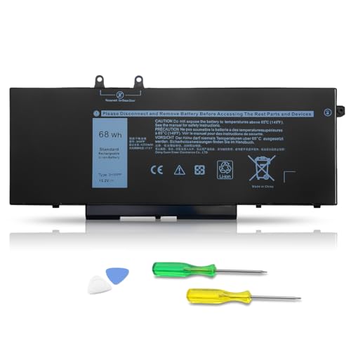 Batterie Dell Latitude 5510 3HWPP de 68 Wh pour remplacer un composant usé