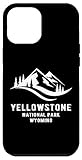 custodia per iphone 14 plus memorabilia souvenir del parco nazionale di yellowstone wyoming