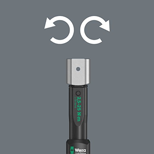 WERA Click-Torque X1 Llave Dinamométrica 2.55-25 Nm