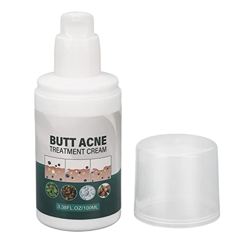 Crema para Eliminar Granos de Glúteos, Crema para Granos de Glúteos, Limpieza de Poros, Hidratante para Hombres y Mujeres para Uso Diario
