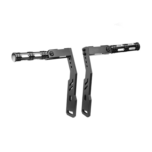 Repose-pieds réglable moto en alu forgé haute précision pour Sportster et Dyna