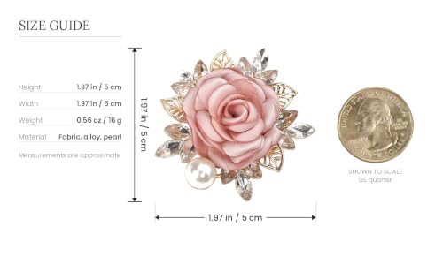Image of Cameo Brooch Vintage Silver Tone Lady Portrait Brooch Pins for Women Victorian Jewelry Crystal Rhinestone Brooches for Hat Scarf Collar Lapel Handbags Shawls for Christmas