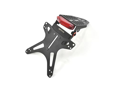 PORTATARGA REGOLABILE UNIVERSALE moto motard DA 125 IN POI |