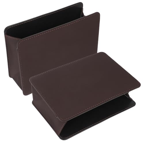 Cubo de basura para coche portátil: pack de 2 papeleras colgantes ideales para viajes en familia