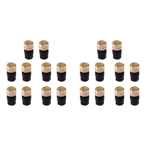 Capsule Microphone Dynamique Universelle N-M182 pour remplacer un noyau de micro défectueux, 20x