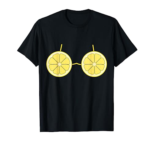 Lemon Bra Costume Cute Easy Fruit Halloween Gift T-Shirt