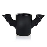 Hyzone Creative Bat Shaped Ceramic Coffee Cup, Water Cups With Peculiar Designs, Fashionable Tea Cups (Bat)