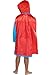 INTIMO DC Comics Boys Superman Plush Fleece Hooded Costume Robe with Cape (Superman, 6/7)