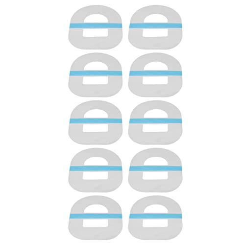 Adhesive Sensor Patch Patch For Sensor Sensor Cove,Adhesive Sensor Patch 10Pcs Professional Adhesive Sensor Patch Pre Cut Flexible Clear Overpatch Fixation Adhesive Covers Accessory For Sensor With No Glun On The Center #TOP1