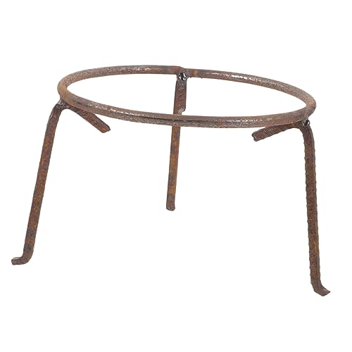 BESPORTBLE Wear Resistant Multi Function Pot Stand Durable Wok Holder for Camping Lightweight and Easy to Carry Outdoor Wok Rack Accessory