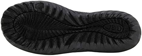 JBU by Jambu Women's Lucky Oxford Flat, Black, 6 | Image 5