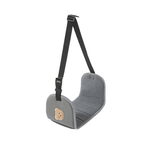 Easy Use Adjustable Vehicle Back Seat Foot for Children Strap Hanging Anti Scratch and Lightweight Build Anti Slip Footrest