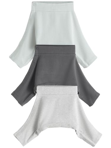 Legging dysplasie hanche bébé garçon en coton bio extensible confort lot de 3