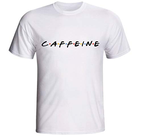 Camiseta Caffeine Cafeína Café Friends