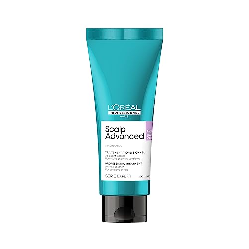L'Oréal Professionnel Pflegetreatment zur Beruhigung empfindlicher Kopfhaut, Scalp Advanced, Anti-Discomfort Intense Soother Treatment, 200 ml