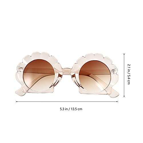Homoyoyo 2pairs Shellshell Sunglasses for Boys and Girls Boys and Girls Fashionable and Comfortable for Summer Beach4