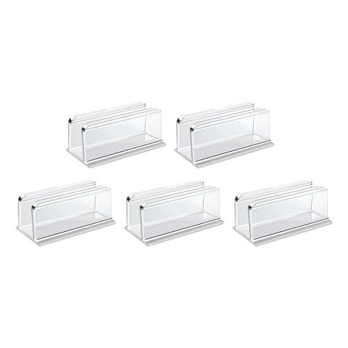 Gralara 5 soportes de montaje para luces de neón, transparentes, fáciles de instalar, soportes flexibles para luces LED de pared y techo.