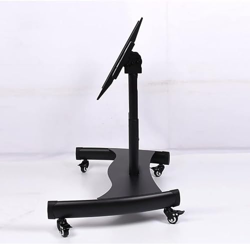 Soporte móvil para TV con ruedas para pantallas LED planas o curvas miniatura 7