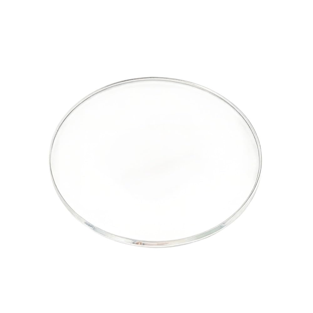 1 Stück Flache Saphir-Uhrenglaslinse, Mineralglas Uhrenteil | Glatt kreisförmig transparent(35.5MM*2.5MM)