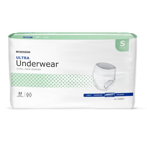 Image of McKesson Ultra Adult Incontinence Underwear, Heavy Absorbency, 36 in, 22 ct