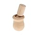Elegantday Natural Wooden Peg Doll Bodies Unfinished Plain Blank Decorative (Nesting Set,10pcs)